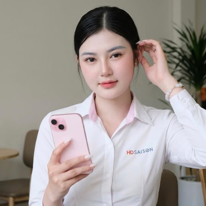 iPhone 15 màu hồng và xanh lá